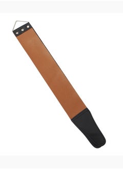 HouDeOS Men Shaving Leather Canvas Strap Barber Straight Razor Cutter Barber Shaving Straps Double Layer Sharpening Strop Belt  - Image 1