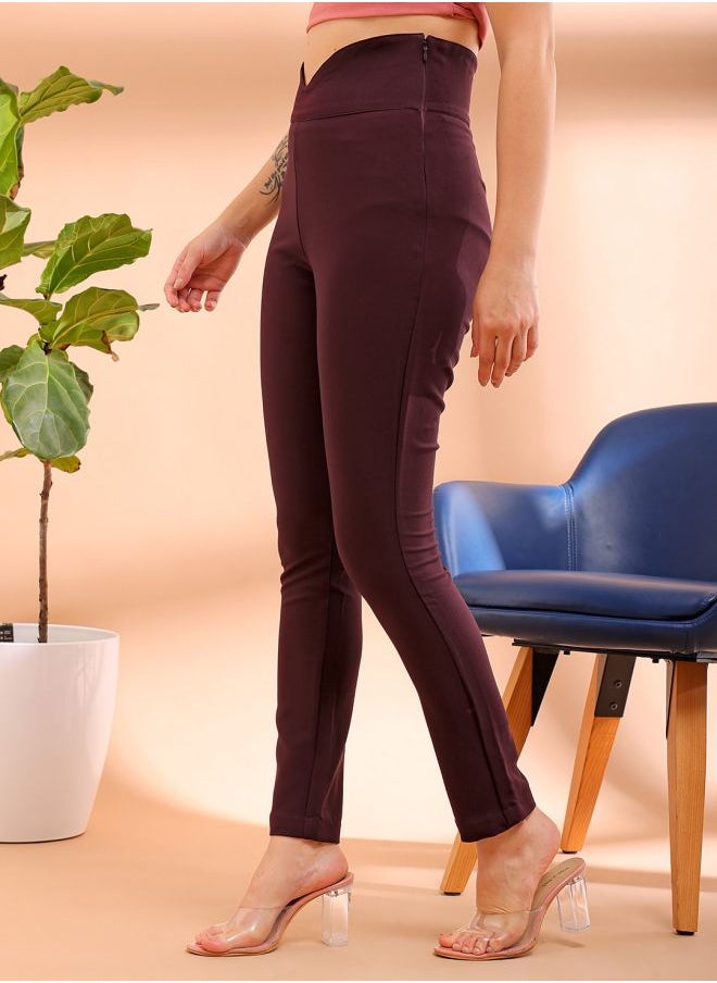 Freehand Women Skinny Fit Solid High-Rise Jeggings  - Image 3