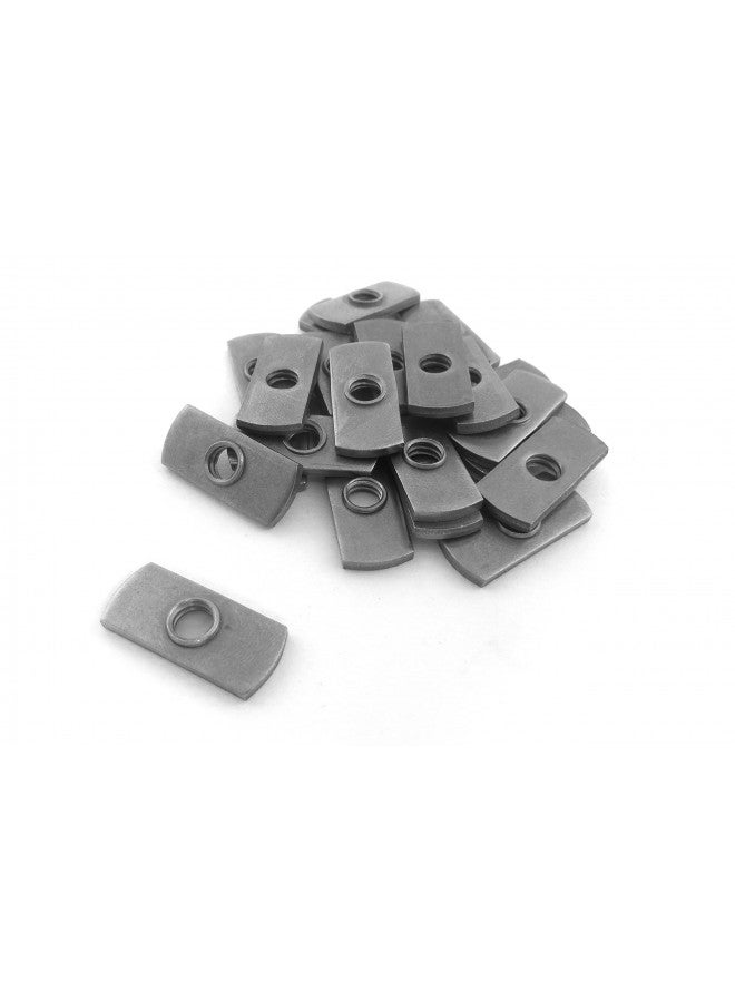 Taytools Taytools TTW05928 1/4-20 Centered Hole Sliding T-Nuts for T Track Extrusions 25 Pack  - Image 1