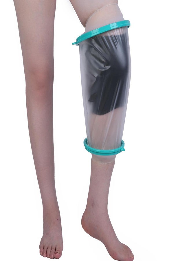 CIVJET Waterproof Cast Covers for Shower Leg (Knee), Watertight Foot Protector Cover, Broken Foot, After Surgery, Knee Scooter, Reusable, Easy to Use Protect Legs in Bath for Man,Woman… - Image 1