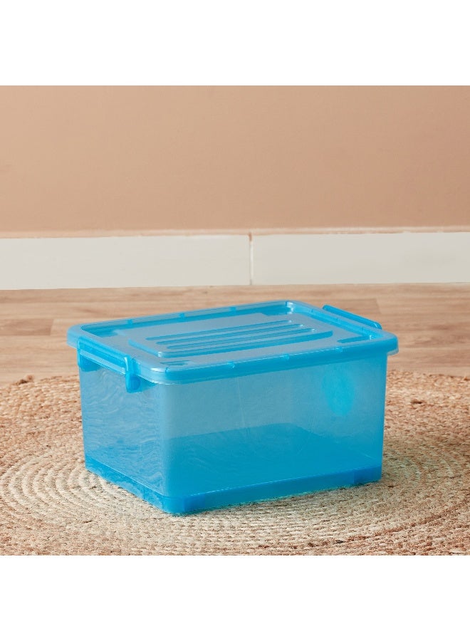 Home Box Rolling Storage Box with Wheels and Lid 15 Liter - Image 2