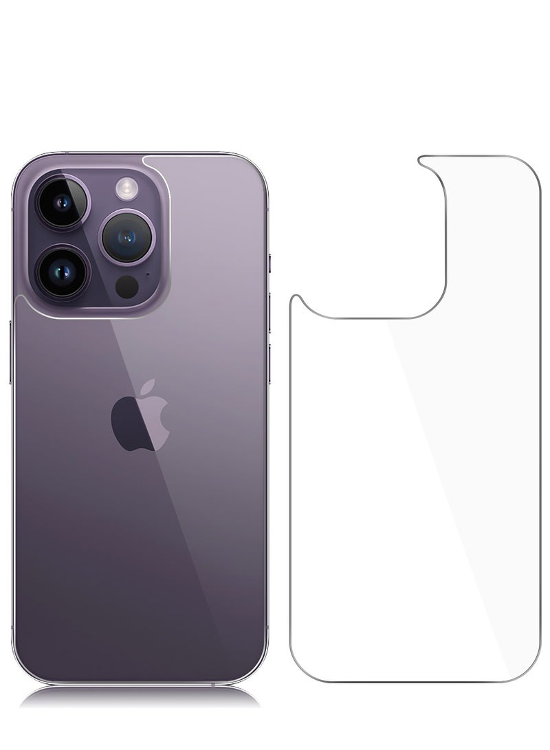 حامي الشاشة الخلفية لـ iPhone 14 Pro Max [2-Pack]، 14 Pro Max حامي الزجاج الخلفي ضد بصمة الأصابع / الخدش 9H صلابة رقيقة جداً 14 Pro Max حامي الشاشة الخلفية لـ iPhone 14 Pro Max (6.7 بوصة) - Image 1