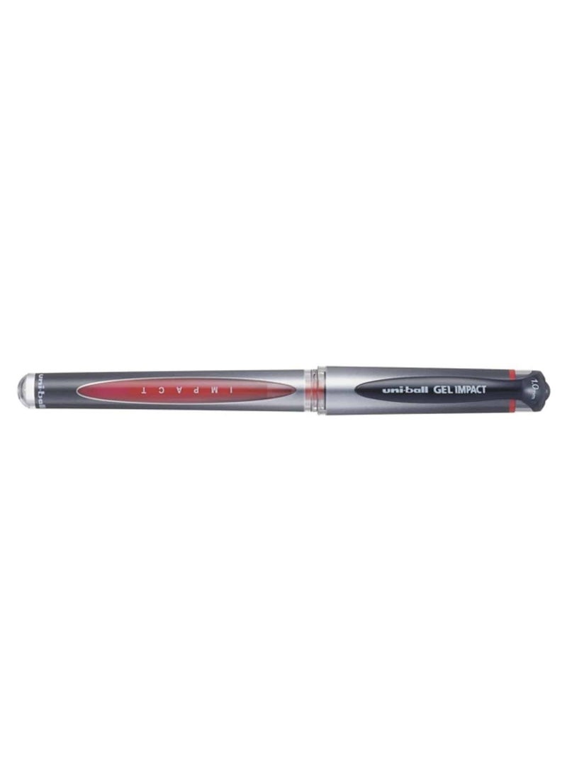 Uniball IMPACT ROLLER BALL PEN 1.0MM RED 