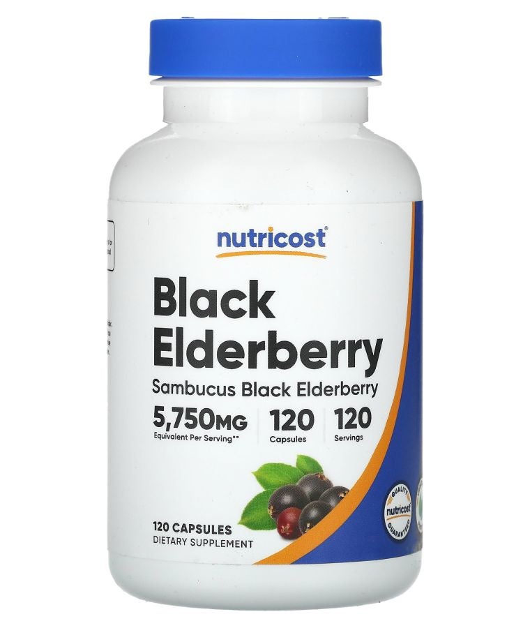 Black Elderberry 5750 mg 120 Capsules