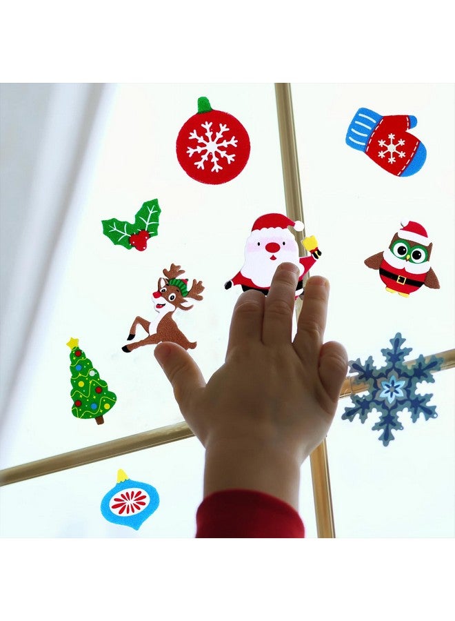 Winlyn 522 Pcs Bulk Assorted Christmas Stickers Christmas Crafts Foam Self-Adhesive Santa Reindeer Snowman Stickers Embellishment Winter Crafts for Kids Holiday Craft Projects Classroom Activities - Image 2