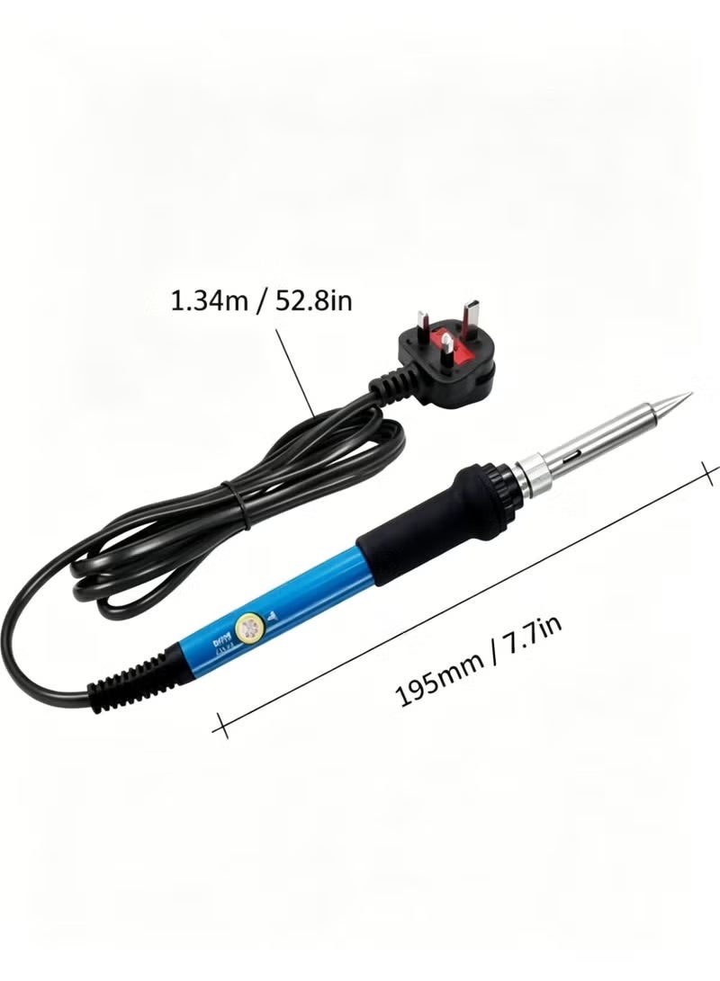 ShineZone 11 Pcs Soldering Iron Kit, 60W Electric Welding Soldering Iron set - Image 2