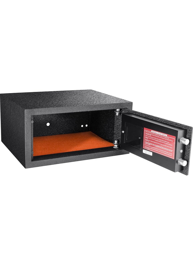 BARSKA Barska AX12888 Quick Access Keypad Biometric Fingerprint Security Safe Box 046 Cubic Ft Black  - Image 4