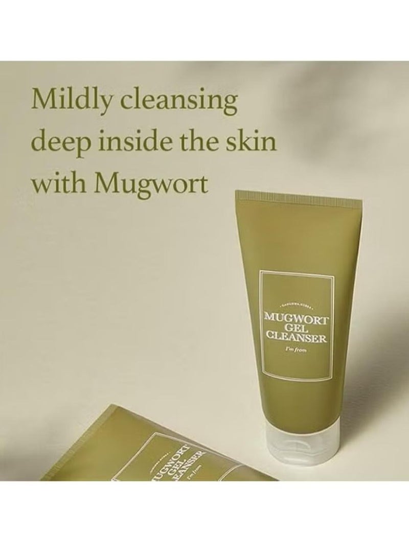 I'M FROM Mugwort Gel Cleanser 150ml, Mugwort Extract 60%, Natural Herbal Cleanser, Calming and Soothing Skin, Micro Cleansing Gel Suitable for All Kinds of Skin - Image 2