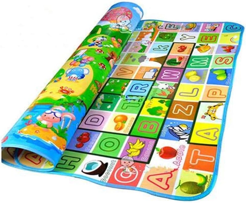 GLEVAR Kids Play Mat – Baby Crawling Mat – Farm-Themed Carpet, Large Non-Slip Rug, Soft Padding for Toddlers, Stimulates Early Learning, Ideal for Nursery, Playroom, or Bedroom - Image 1