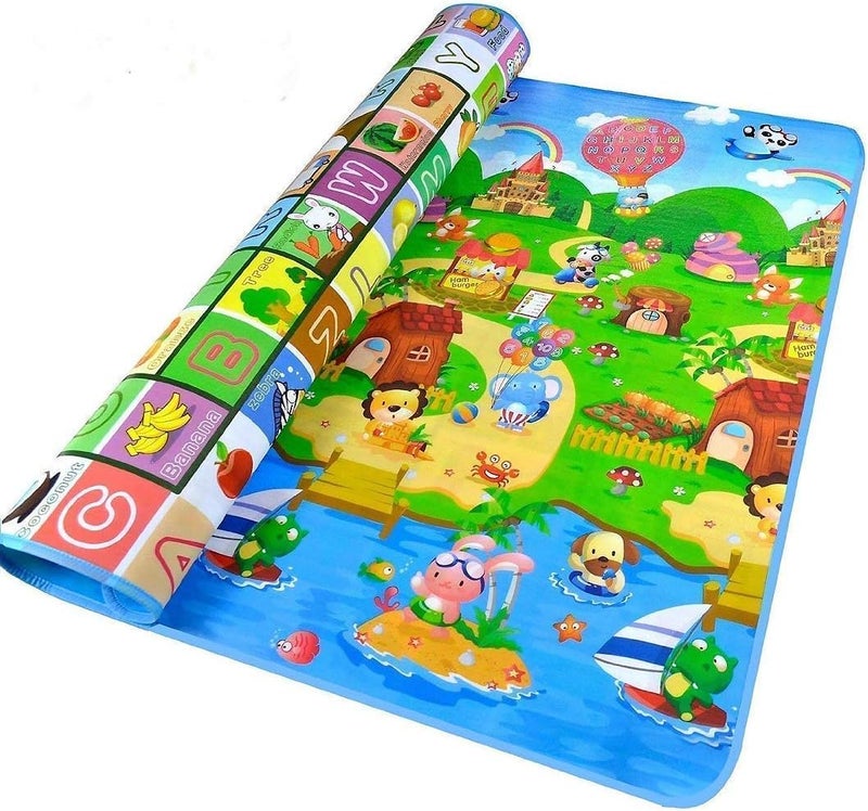 GLEVAR Kids Play Mat – Baby Crawling Mat – Farm-Themed Carpet, Large Non-Slip Rug, Soft Padding for Toddlers, Stimulates Early Learning, Ideal for Nursery, Playroom, or Bedroom - Image 3