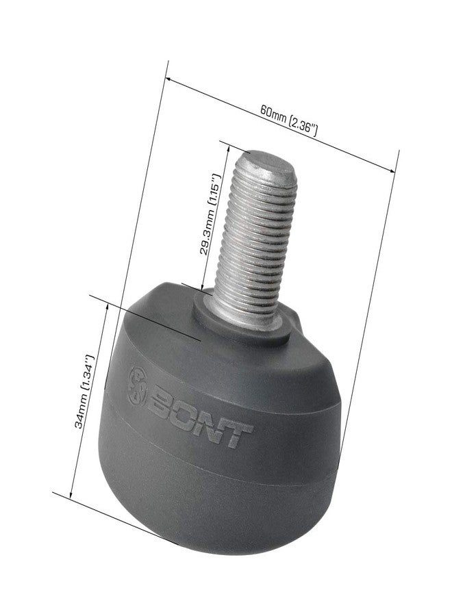 BONT Roller Skates - ToeGo Roller Skate Roller Derby Toe Stops - 2 Pack - Image 2