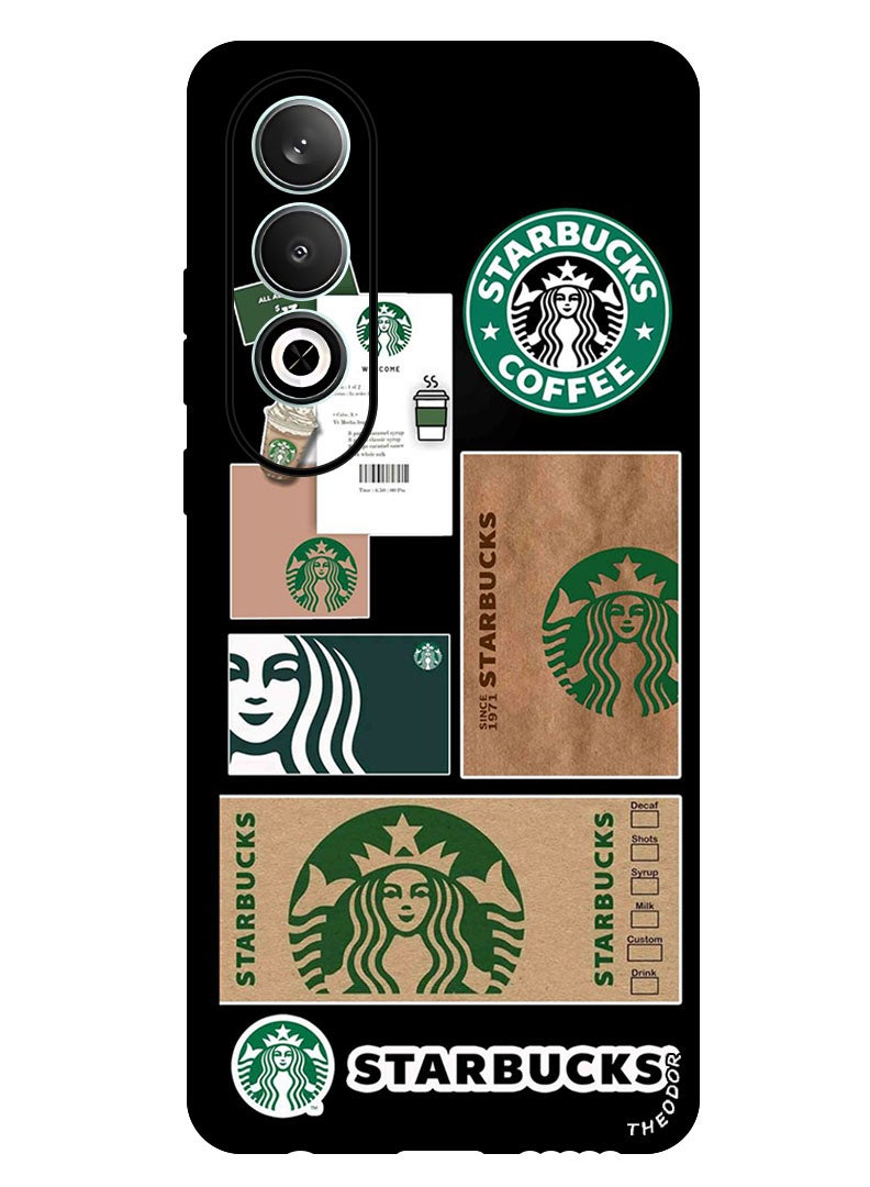 Theodor Protective Case Anti Scratch Shock Proof Bumper Cover For OnePlus Nord CE 4 StarBucks 5 - Image 1