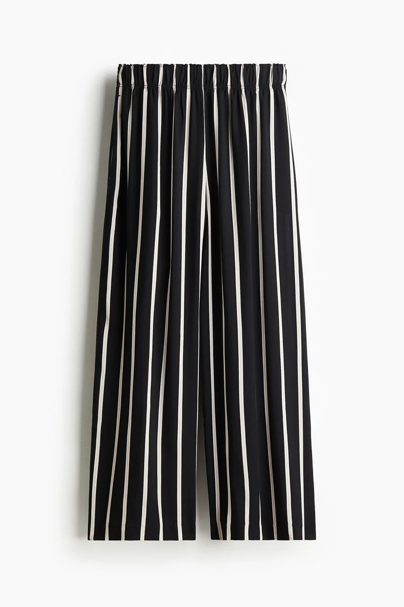 H&M Cropped pull-on trousers