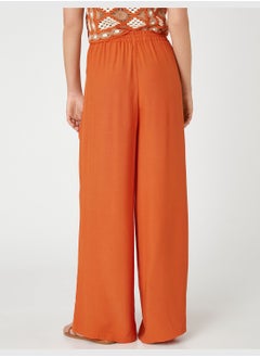 KOTON Drawstring Pocket Wide Leg Trousers  - Image 4