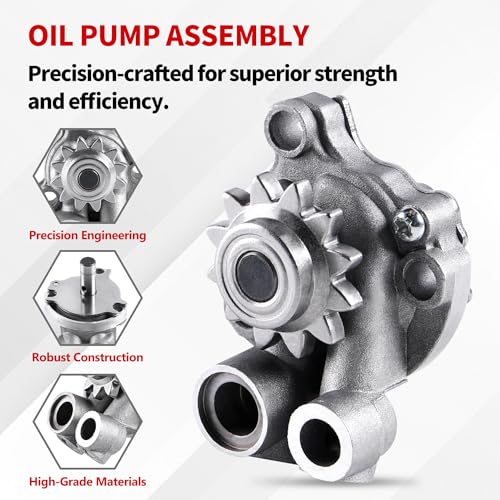 YDO Oil Pump Compatible with Yamaha YFZ450 YFZ 450 2007-2013 Model KVTR-2706 Replace OEM # 5D3-13300-00-00 - Image 2