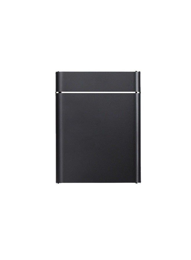 Ultra-thin Mobile Hard Drive Large Capacity Ssd Metal Solid State Storage 500gb External Computer Phone 8tb-Capacity:16TB(128G Expansion) Conventional-Interface:Starry Black  - Image 5
