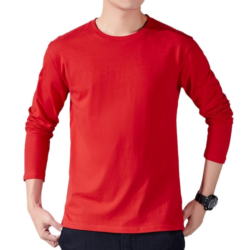 American-Style Short-Sleeve T-Shirt For Men, Autumn New Trendy Slim-Fit Round-Neck Base Shirt, Casual Versatile Short-Sleeve Men'S - Image 5
