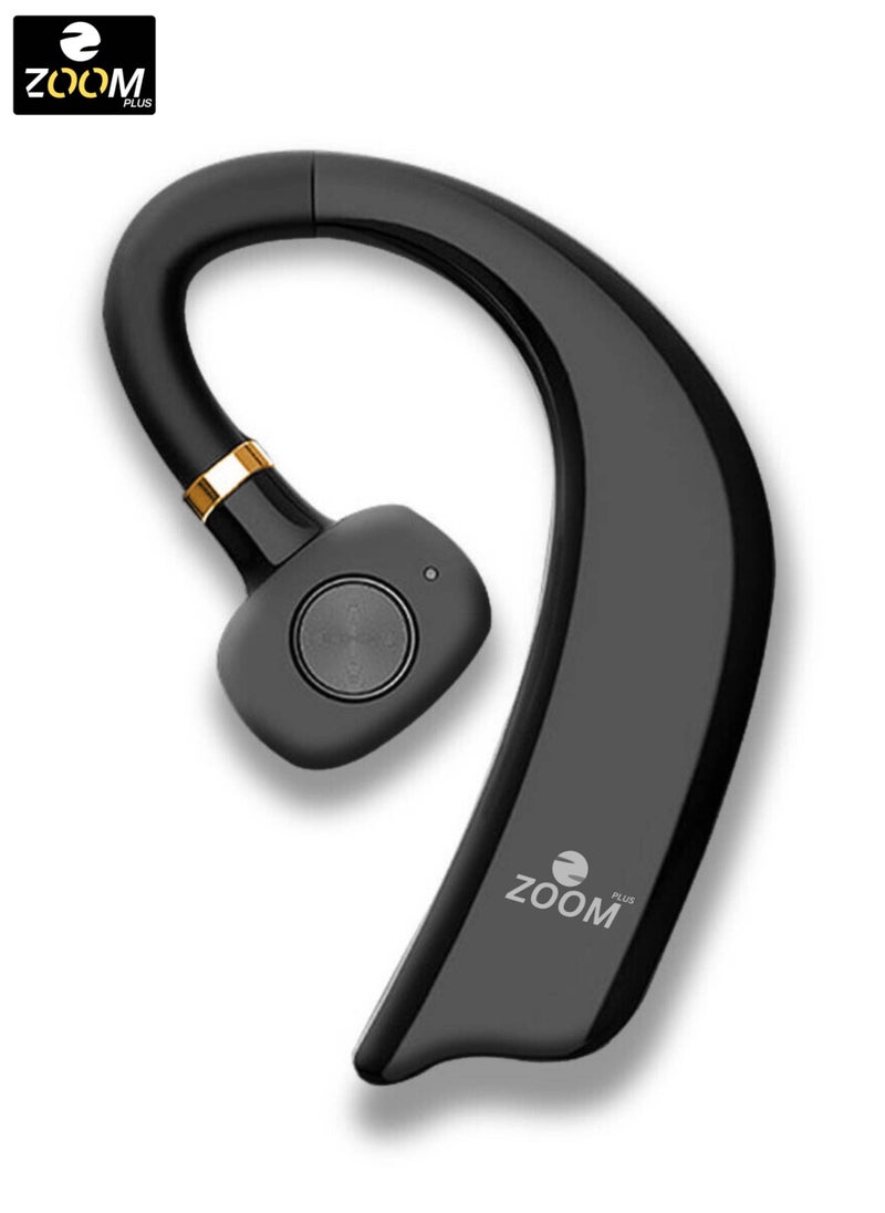 Zoom Plus - Wireless Business Bluetooth Stereo Headset with Active Noise Cancellation for Home, Office and Travel, Black - Image 1