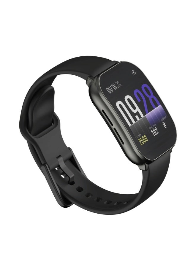 Kieslect Balancs Smart Watch for Unisex, AMOLED Display, 2.1 Inch Curved - Black - Image 4
