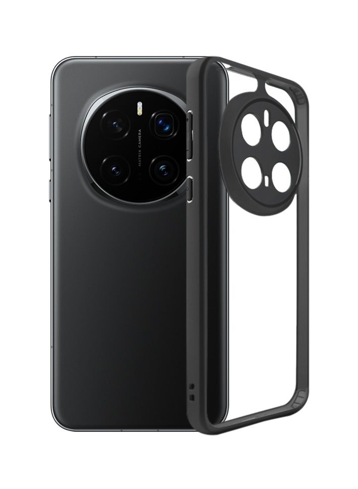 Case Cover Shockproof Hard PC Back Soft TPU Frame Anti-yellowing Slim Protective Cover Compatible with Honor Magic 7 Pro (Clear) - Image 1