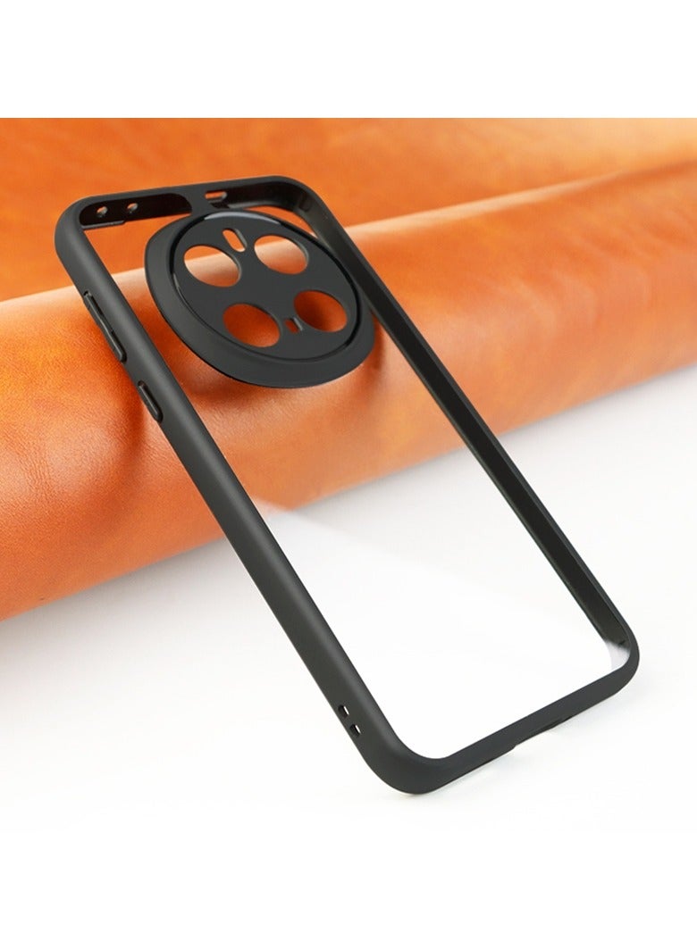 Case Cover Shockproof Hard PC Back Soft TPU Frame Anti-yellowing Slim Protective Cover Compatible with Honor Magic 7 Pro (Clear) - Image 3