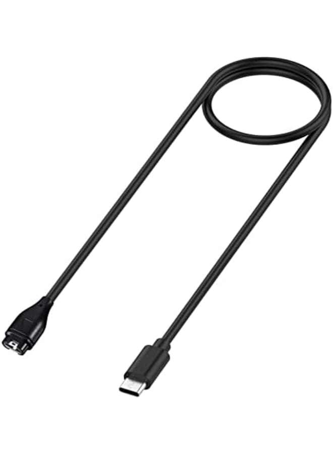 Replacement Charging Dock Cable Compatible With Garmin Forerunner 265S 265 965 Type C Cable Charger Stand Smart Watch Accessories 1M