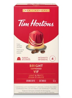 Tim Hortons Ncomp Bright Espresso 10 Capsules (52g) 