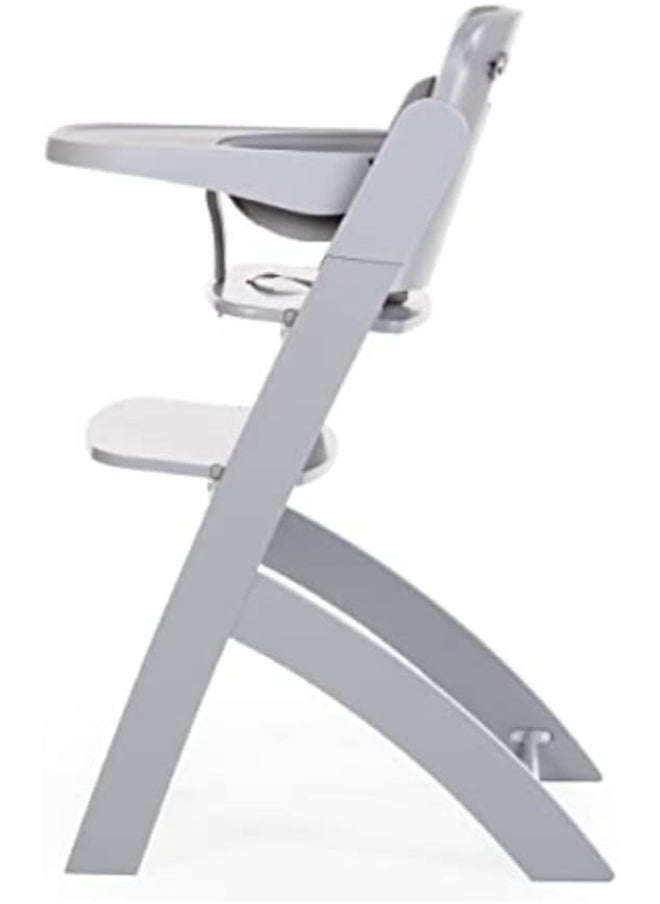 Childhome, Evolutive Baby High Chair : From 0 Month To 85Kg, Tablet Included, Beechwood, Cradle, Safety Harness 5 Points, Invisible Screws, Evosit Grey - pzsku/ZFFC8AA5047D0C278939AZ/45/_/1740377885/7da804bd-779c-4197-afc4-b2dc247bc03f