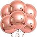 KatchOn Rose Gold Balloons 22 Inch Pack of 6 Rose Gold Foil Balloons for Bridal Shower Decorations Mylar Balloon for Bachelorette Anniversary Birthday Party 2026 Graduation Decorations - Image 2
