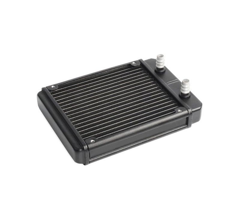 CentIoT - 120mm Radiator Water Cooler Tubes Heat Exchanger Aluminum Water Cooling CPU Heat Sink - For Gaming Computer and Peltier (120mm, Barbed Nozzle) - Image 3
