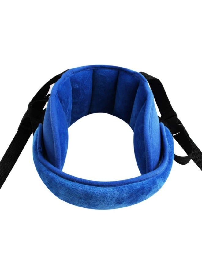 Letton Adjustable Toddler Car Seat Head Support Band, Carseat Straps Cover, Safety Car Seat Neck Relief, Infants and Baby Head Support,Blue - Image 1
