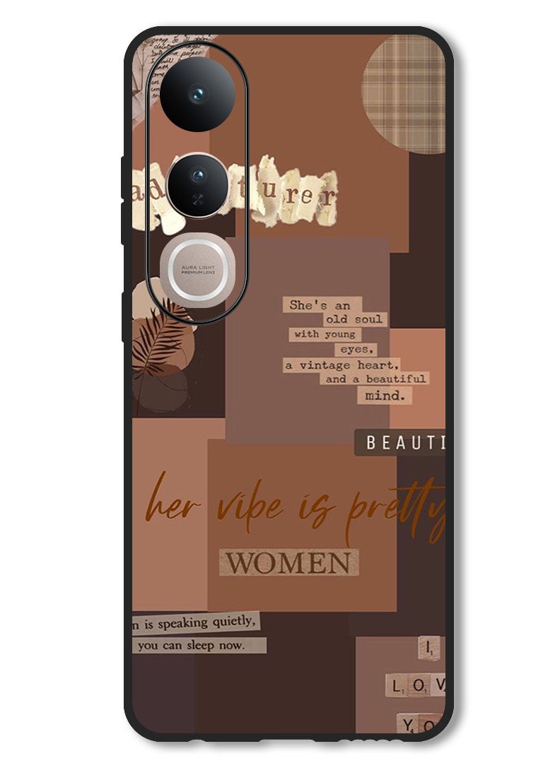 Theodor Case Compatible with Vivo V50 Lite Protection Shockproof Bumper Cover Adventurer - Image 1