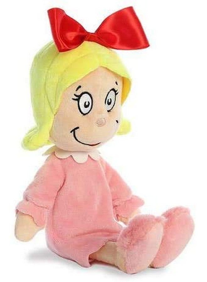 Aurora World Plush - Dr. Seuss The Grinch 18in with Dr. Seuss Cindy Lou Who 12in - Image 5