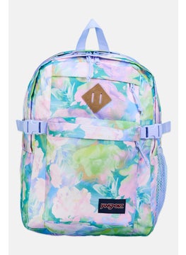 JANSPORT Women Brand Logo Backpack 48 H x 41 L x 15 W cm, Blue Combo  - Image 1