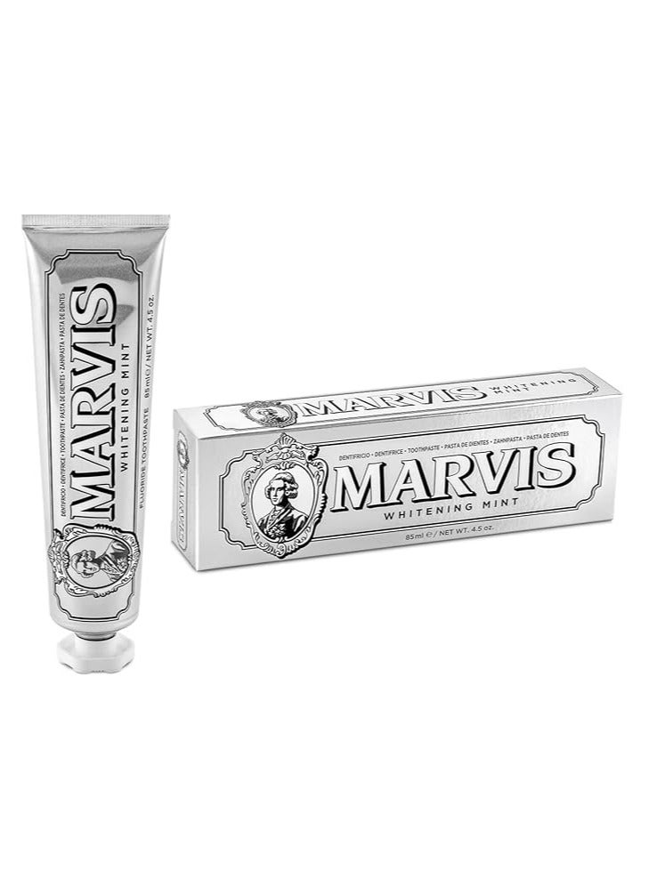 Marvis معجون أسنان مارفيس المبيض بنكهة النعناع مع زيلتول - Image 1
