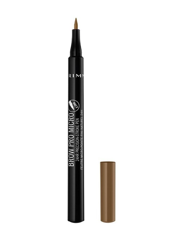 RIMMEL LONDON Brow Pro Micro 24HR Precision-Stroke Pen - 01 Blonde  - Image 1