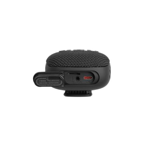 JBL Wind 3 FM Bluetooth Handlebar Speaker, Black - Image 4