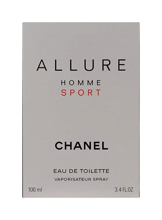 CHANEL Allure Homme Sport EDT For Men 100ml - Image 2