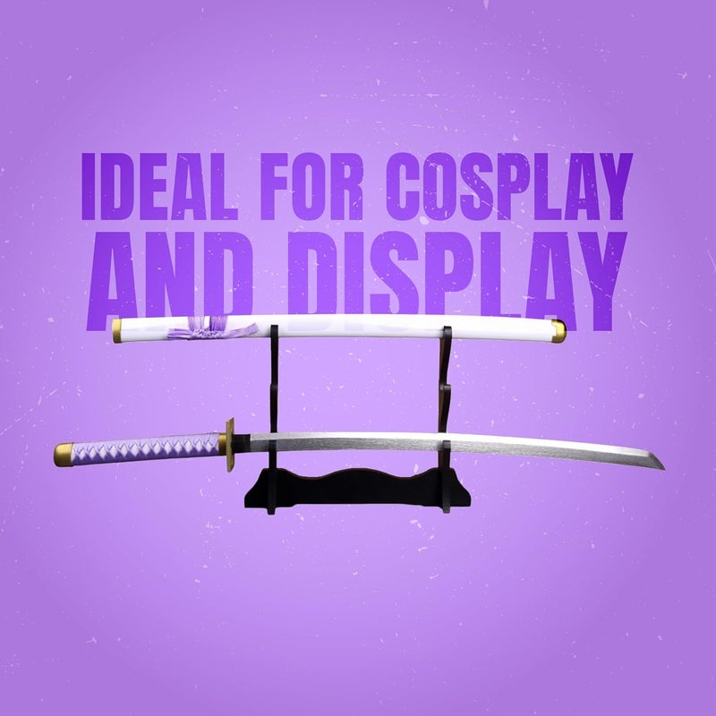 Offo Senbonzakura Kageyoshi Katana Replica – 100cm Anime Sword of Byakuya Kuchiki from Bleach – Lightweight Decorative Zanpakuto Prop for Cosplay, Roleplay, Display & Collectors - Image 4