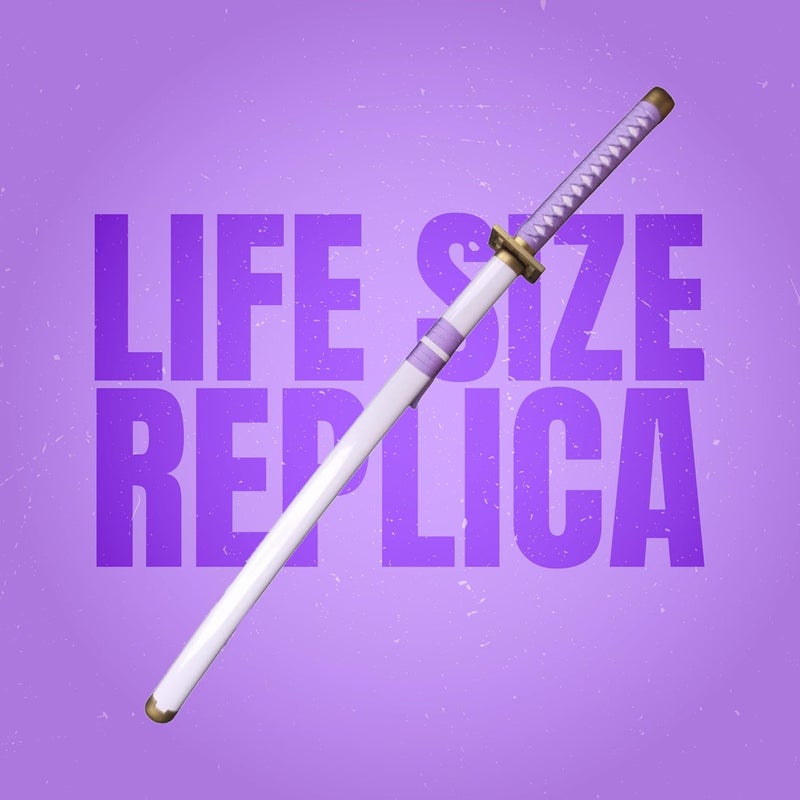 Offo Senbonzakura Kageyoshi Katana Replica – 100cm Anime Sword of Byakuya Kuchiki from Bleach – Lightweight Decorative Zanpakuto Prop for Cosplay, Roleplay, Display & Collectors - Image 5