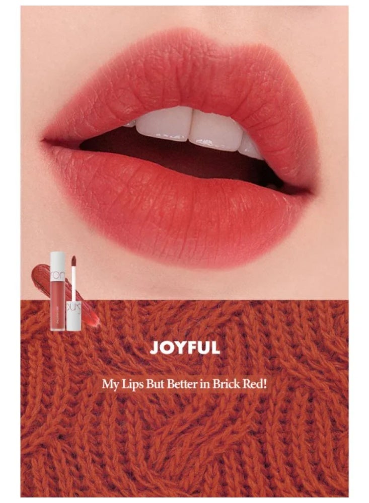 rom&nd - Zero Velvet Matte Lip Tint - 02 | Joyful - Image 2
