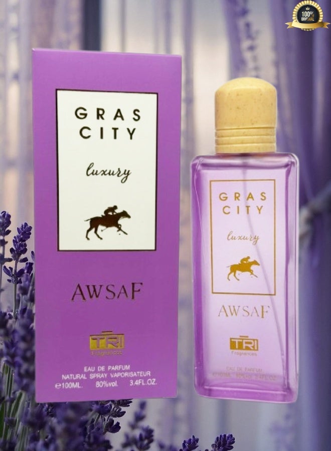 تي أر آي عطر جراس سيتي الفاخر أوصاف 100 مل - Image 1