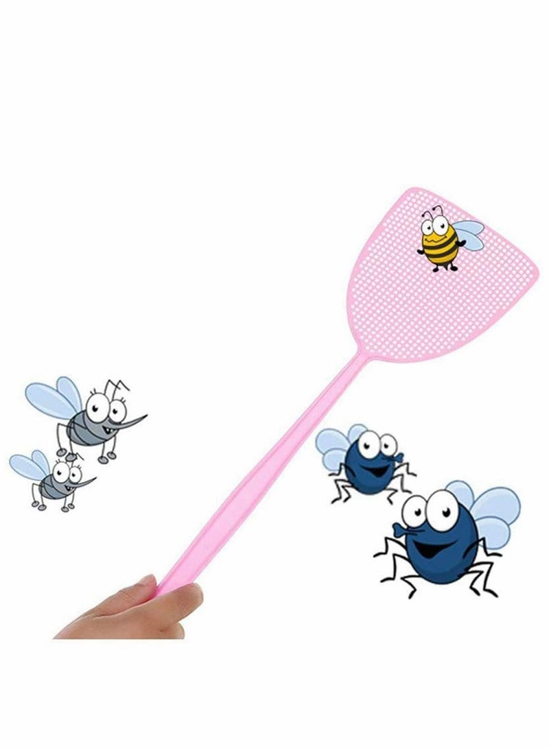 إكسفور 3 عبوات من ضارب الذباب البلاستيكية الملونة مع مقابض يدوية قوية ومرنة 3 ألوان - Image 5