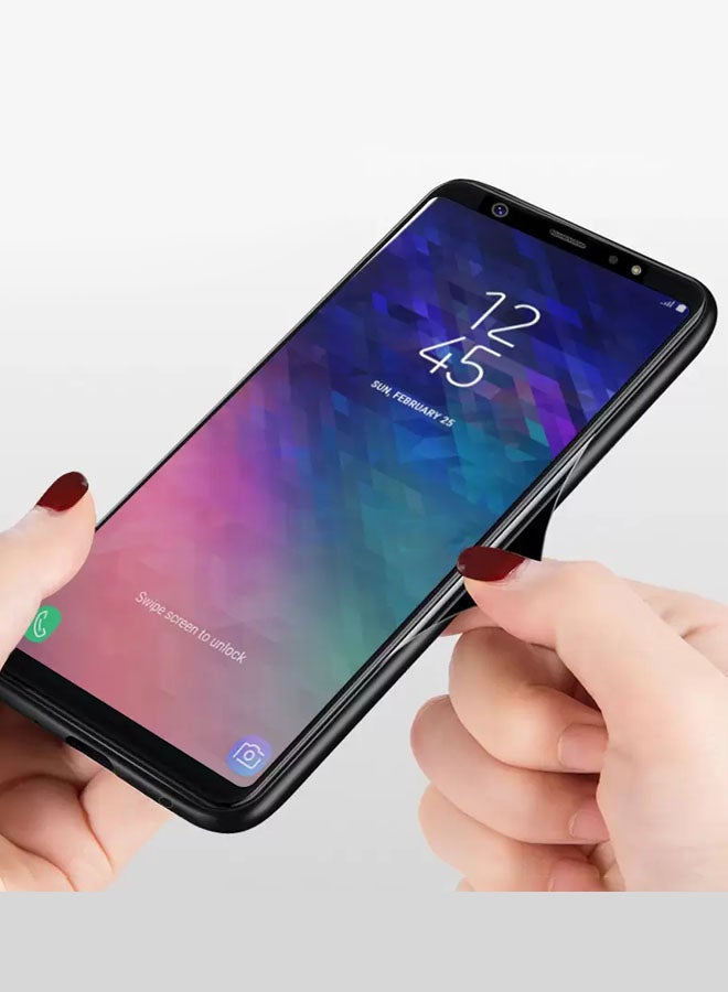 Tolwak Samsung Galaxy A6 Plus (2018) Protective Case Cover Minimalism Digital Art Humor - Image 2