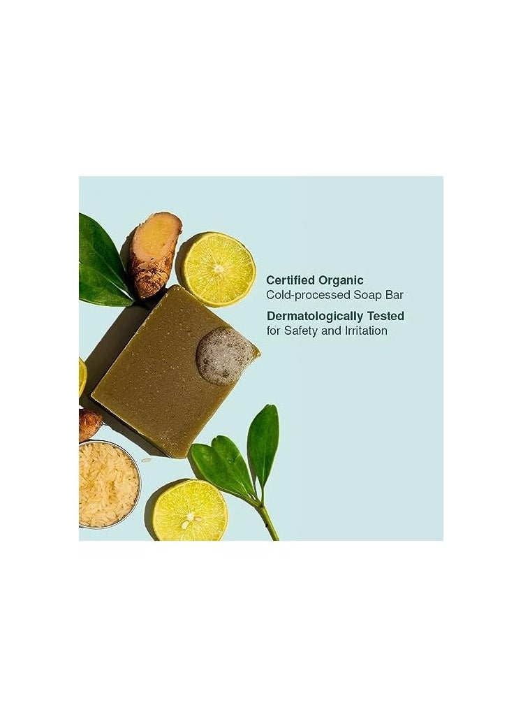 Juicy Chemistry Lime, Ginger and Rice Soap