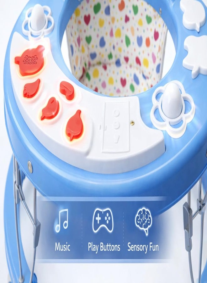 Maanit Musical 3-in-1 Walker for 0-2 Years Baby (Blue) - Image 3