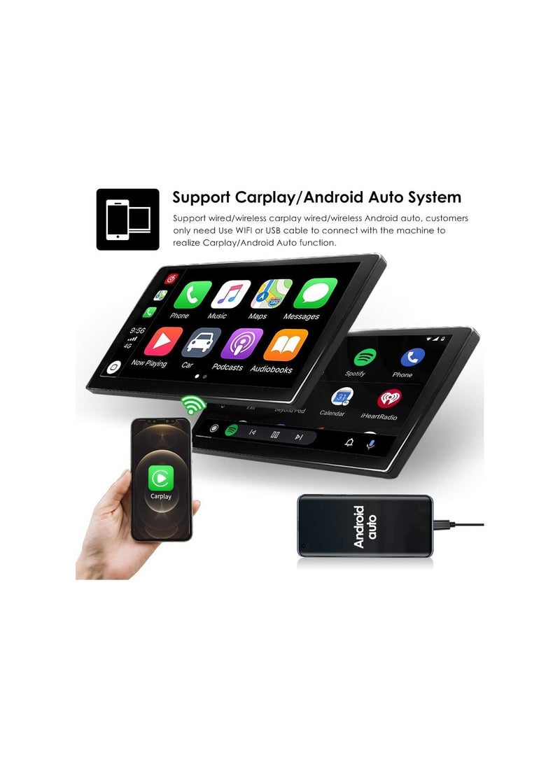 Android Car Stereo for KIA RIO 2011 2012 2013 2014 2GB RAM 32GB ROM Support Apple Carplay, Mirror-Link Wi-Fi BT, Radio GPS Navigation, 9 Inch IPS Touch Screen with Backup Camera Included