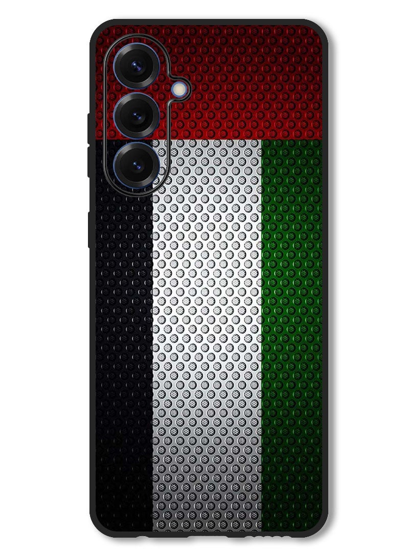 Theodor Case Compatible with Samsung Galaxy A26 Protection Shockproof Bumper Cover UAE Flag - Image 1