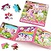 NASHRIO Magnetic Puzzles for Kids Ages 46 20Piece Toddler Travel Toys Unicorn Princess Puzzles Ages 35 Educational Learning Magnets Ideal Road Trip Activities Toys for 3 4 5 6 Boys and Girls - Image 2