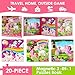 NASHRIO Magnetic Puzzles for Kids Ages 46 20Piece Toddler Travel Toys Unicorn Princess Puzzles Ages 35 Educational Learning Magnets Ideal Road Trip Activities Toys for 3 4 5 6 Boys and Girls - Image 4